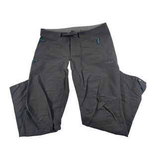 Rab Incline AS Pants Womens XL Grey Matrix Softshell Hiking Trousers QFU-85